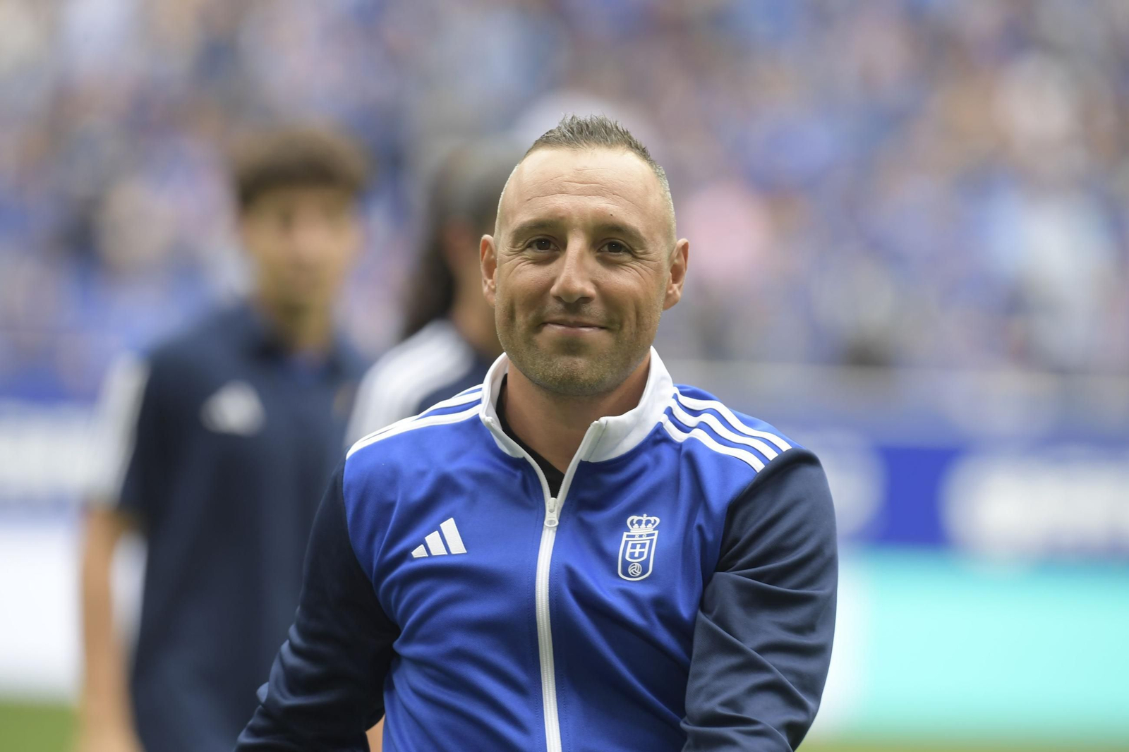 Santi Cazorla es el líder del Real Oviedo. Santi Cazorla es el líder del Real Oviedo.