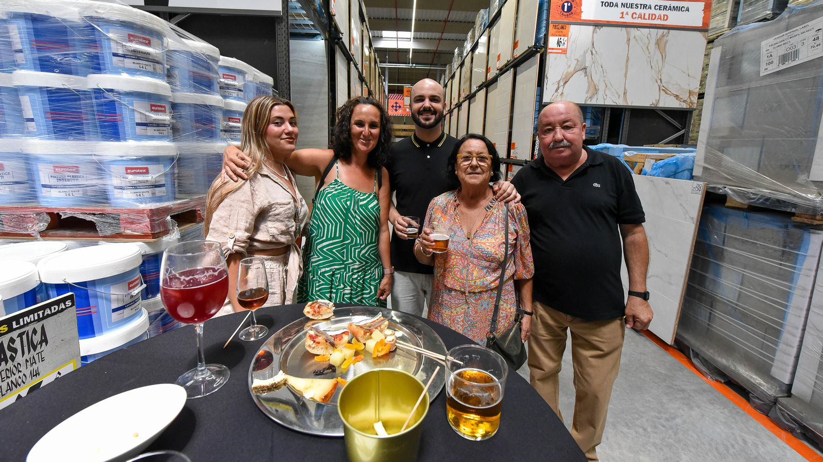 Las fotos de la inauguración de Obramat en Palmones