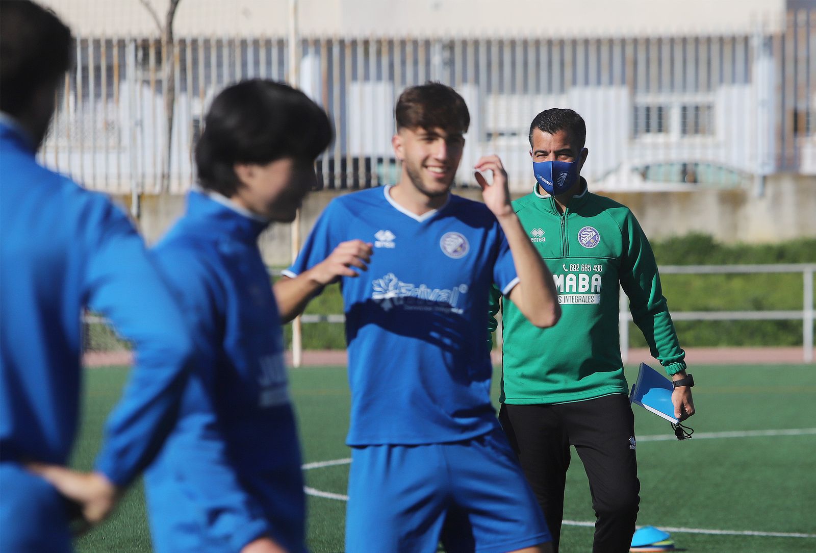 Entrenamiento del Xerez DFC en La Granja
