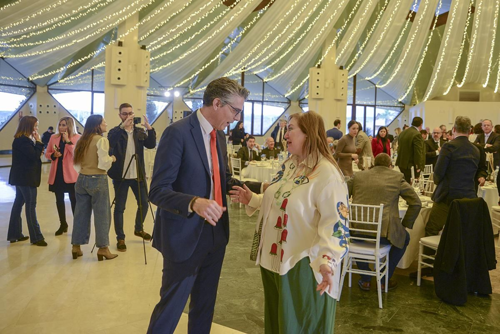 En imágenes: así ha sido el desayuno informativo de Jaén Hoy con el alcalde, Agustín González