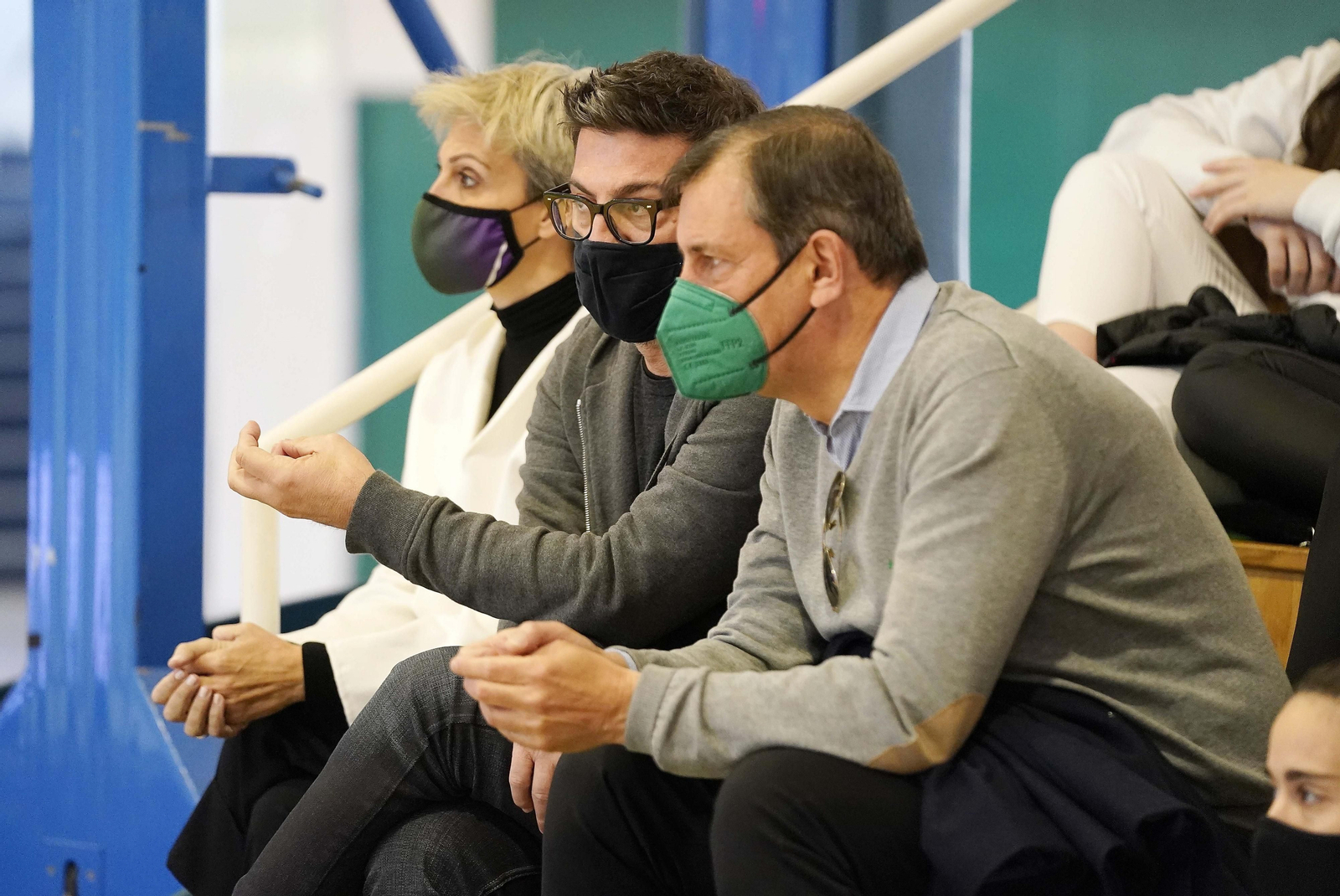 Juanma Rodríguez y Fotis Katsikaris, en Los Guindos.