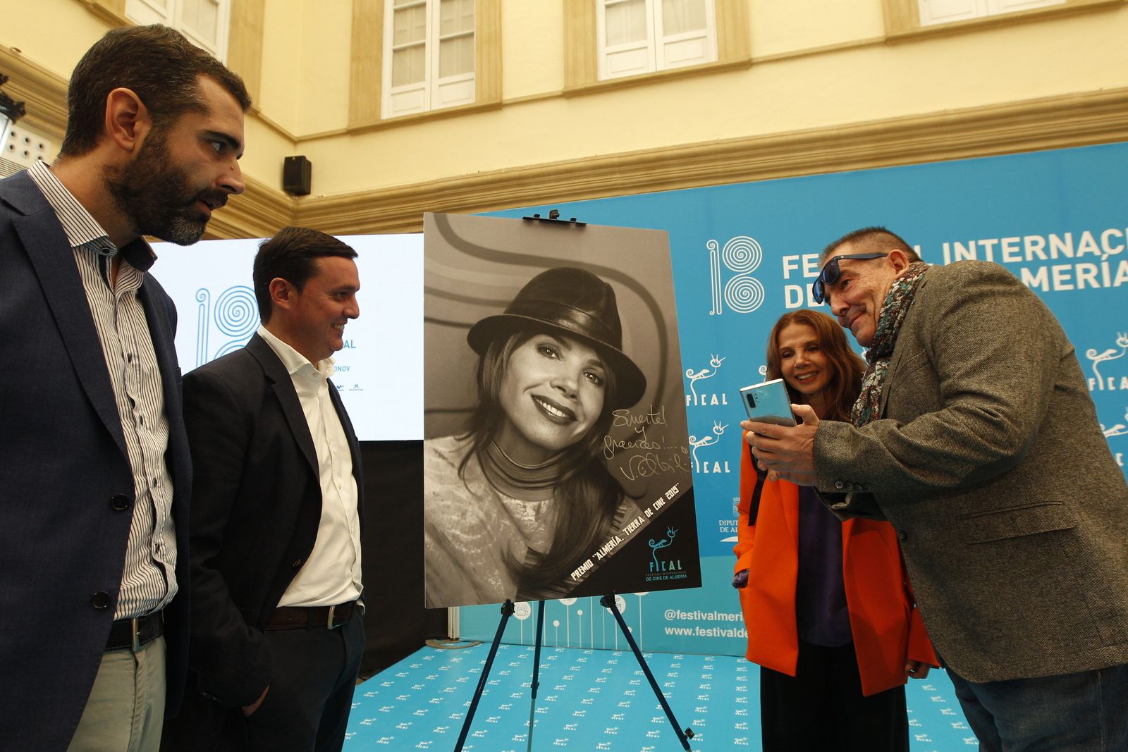 Fotogalería Estrella Paseo de la Fama. Victoria Abril