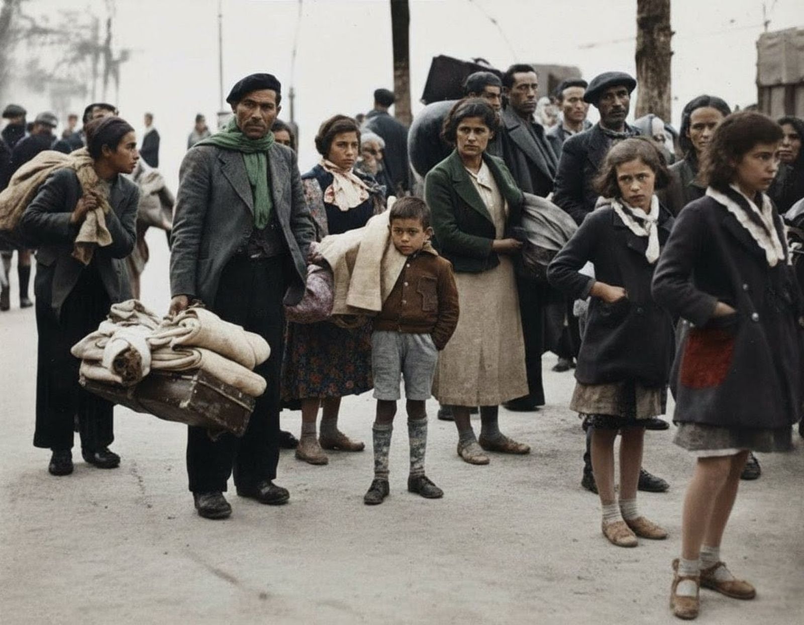 En 1946, un autobús conocido popularmente como “el autobús del estraperlo” sufrió un grave accidente en el término municipal de Adra. E