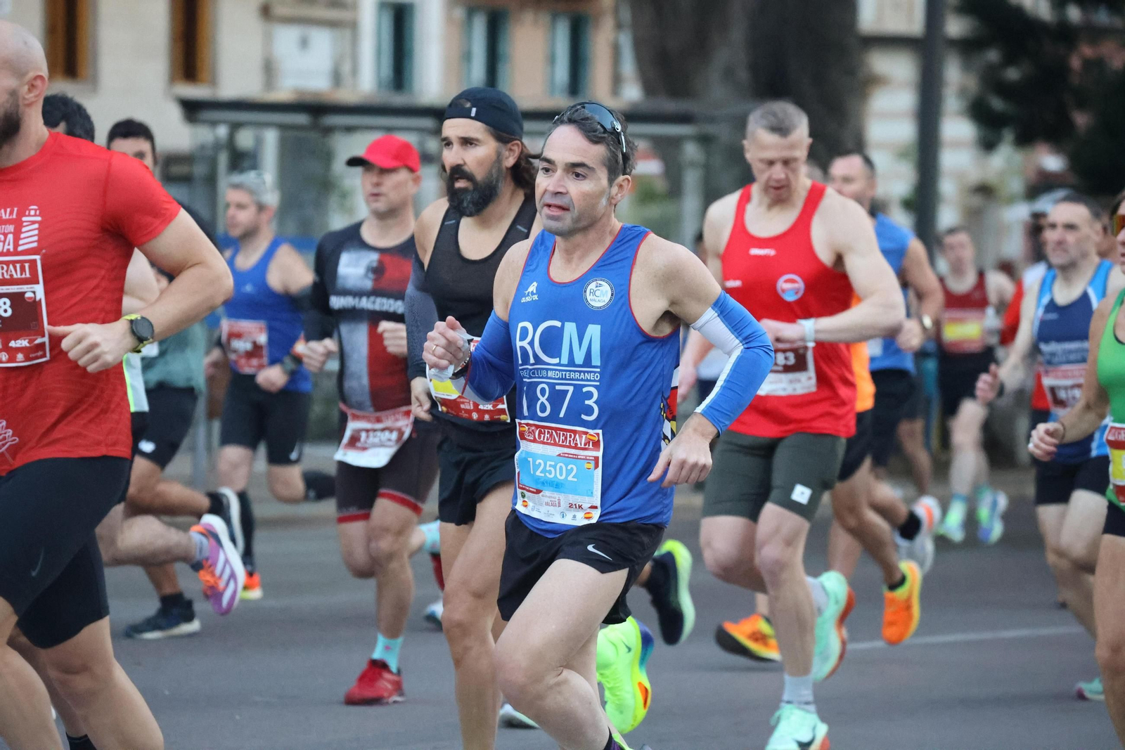 Las mejores fotos de la Maratón de Málaga 2024