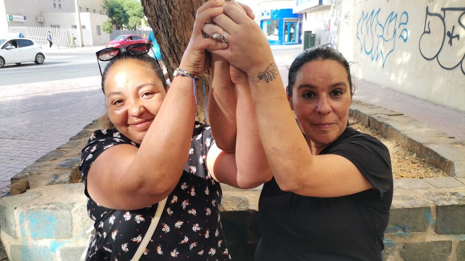 Mandy y Laura, víctimas de empresas de desokupación