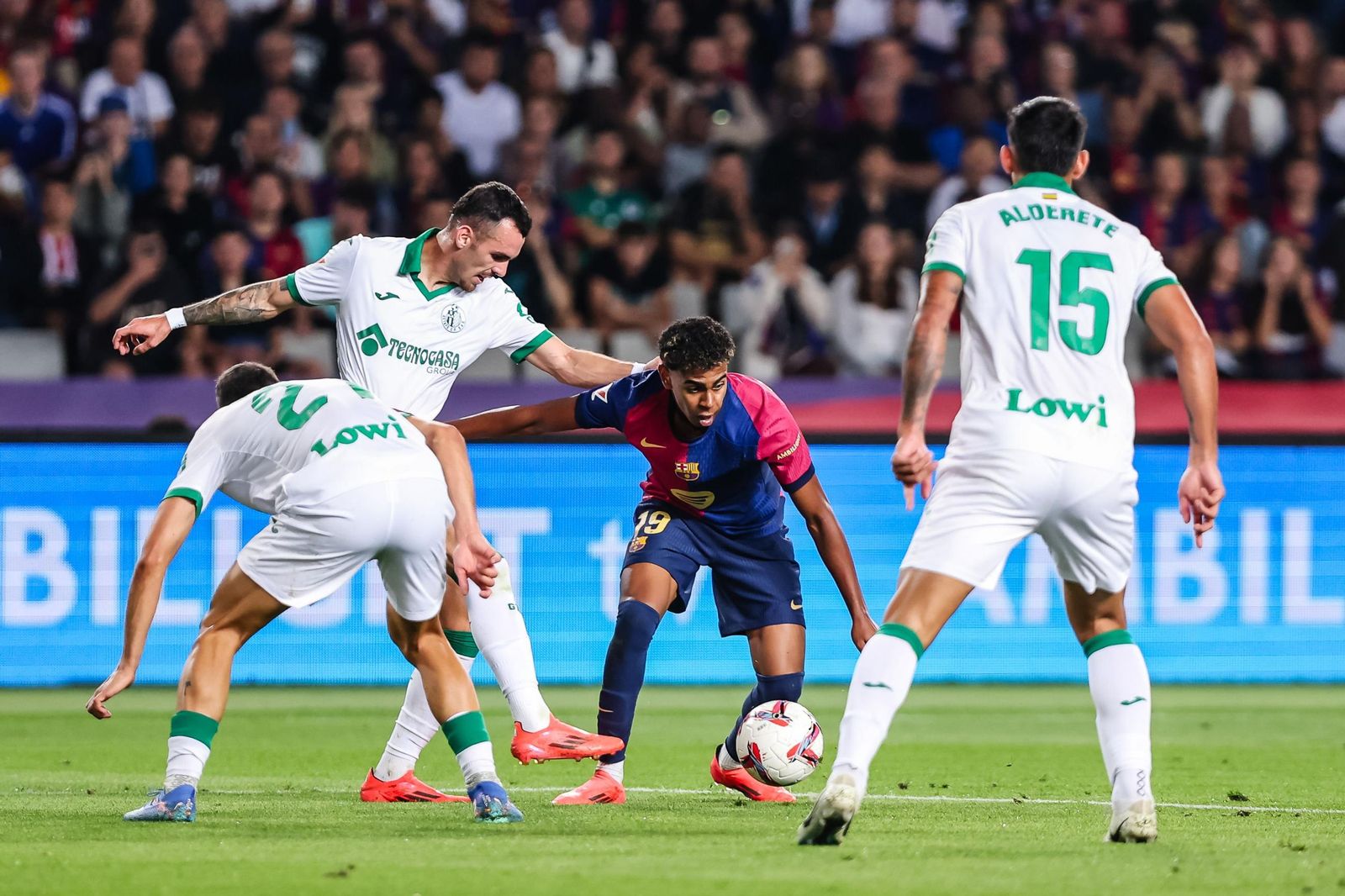 Las mejores fotos del Barcelona-Getafe