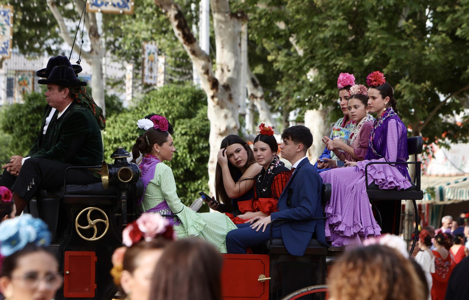 Las imágenes del viernes de Feria