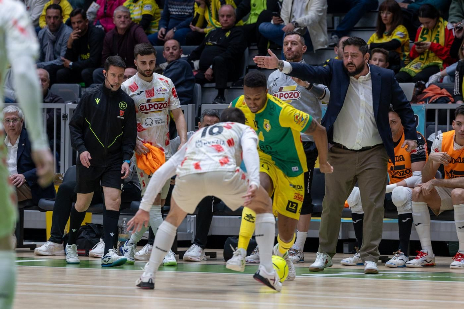 Las mejores fotos del empate entre Jaén Paraíso Interior FS y ElPozo Murcia