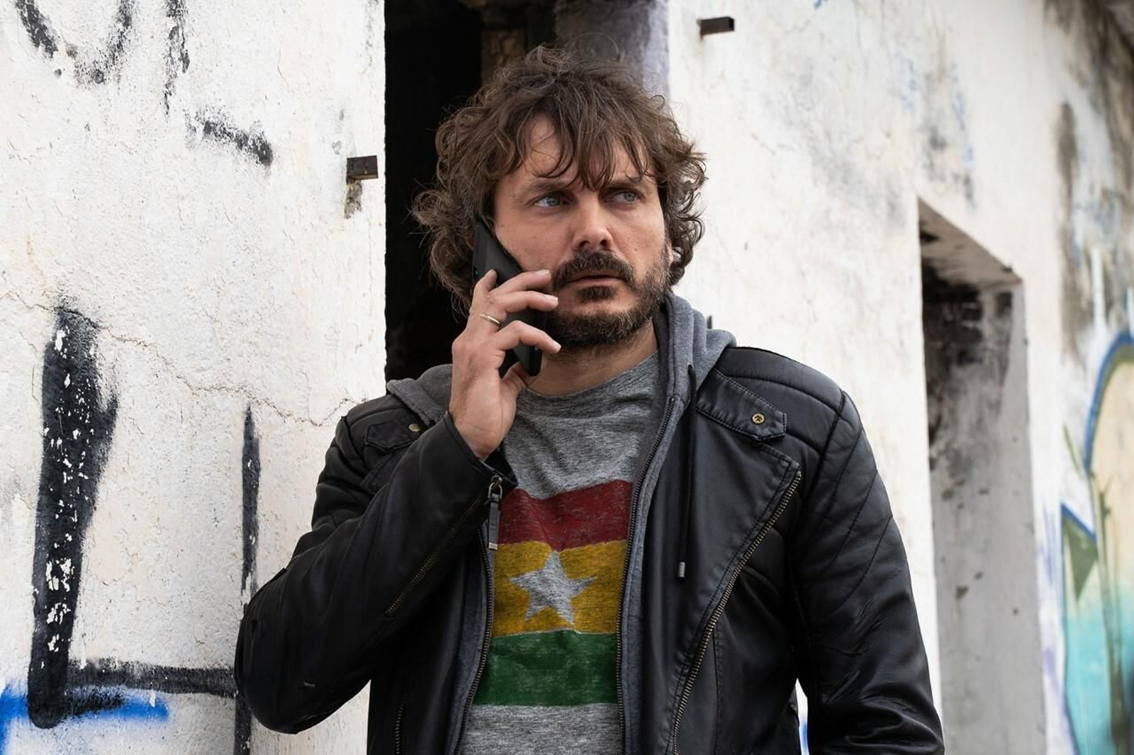 Salva Reina es Darío, pareja investigadora con Blanca  (Maggie Civantos)