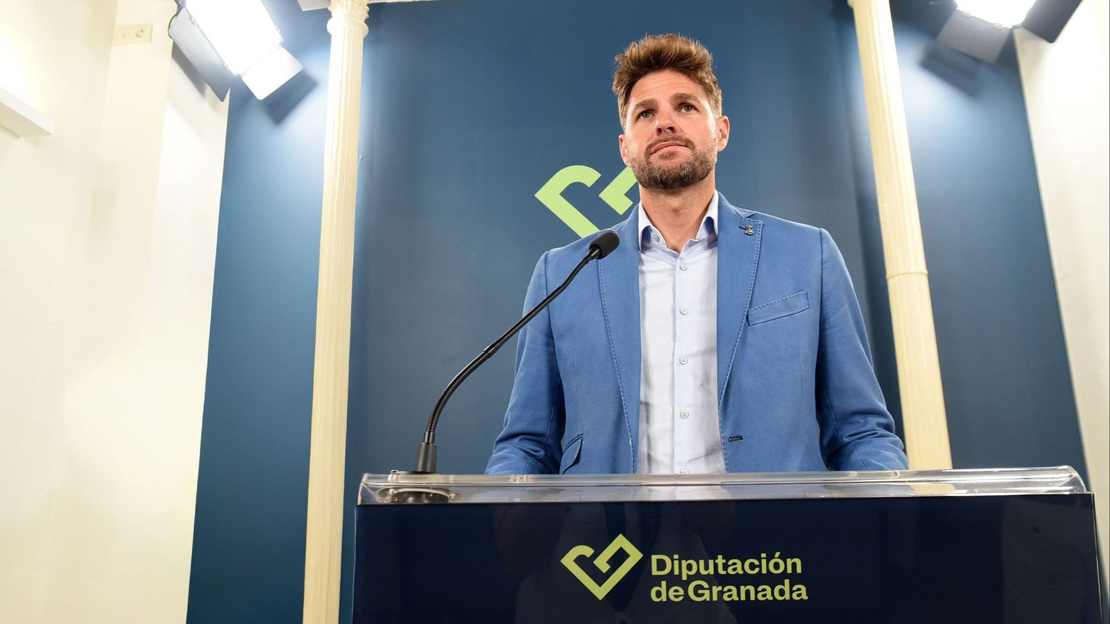 El diputado de Deportes e Instalaciones Deportivas, Eric Escobedo