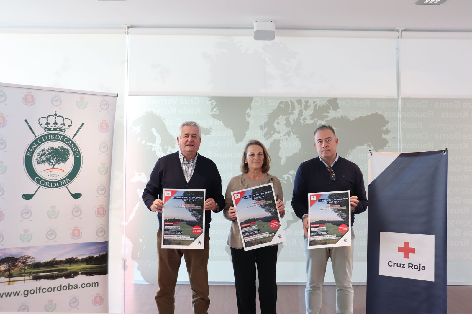 Presentación del I Torneo de Golf Solidario de Córdoba.
