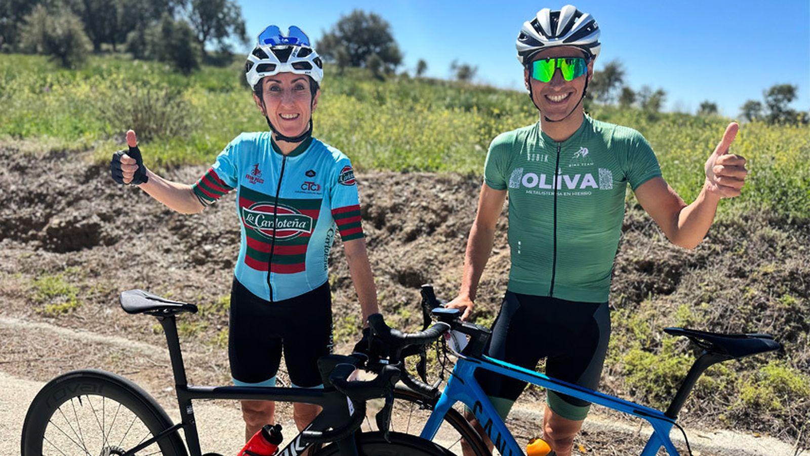 Imagen de los ganadores en Polopos