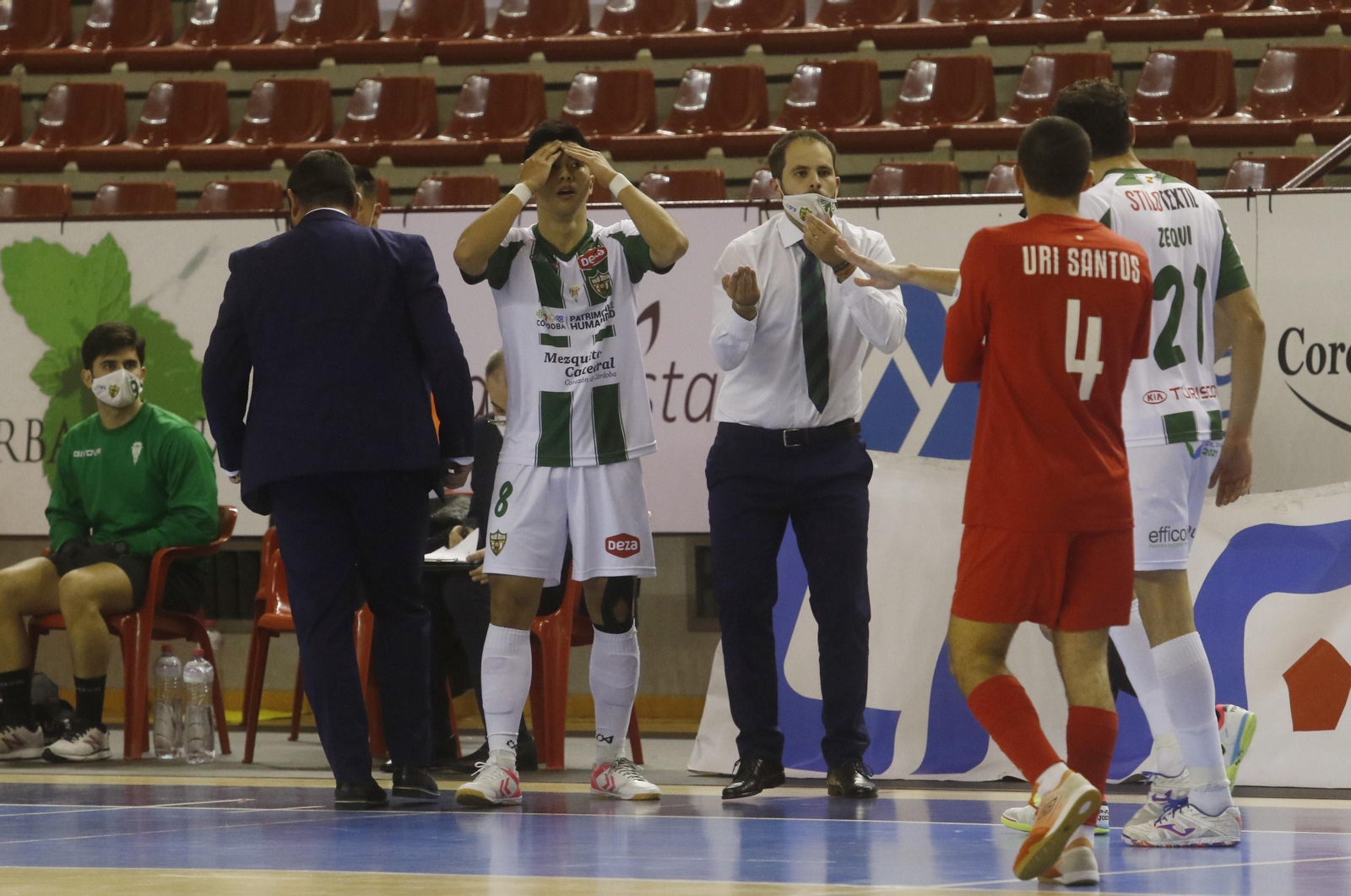 Las fotografías del empate entre el Córdoba Futsal y el Industrias Santa Coloma