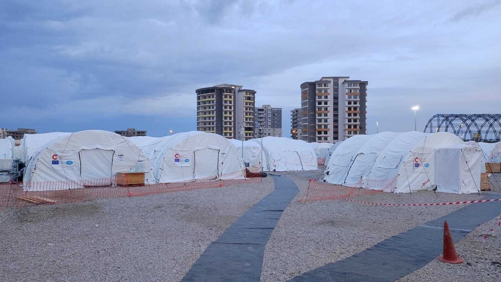 La experiencia de dos sanitarios de Huelva en Turquía tras el terremoto, en imágenes