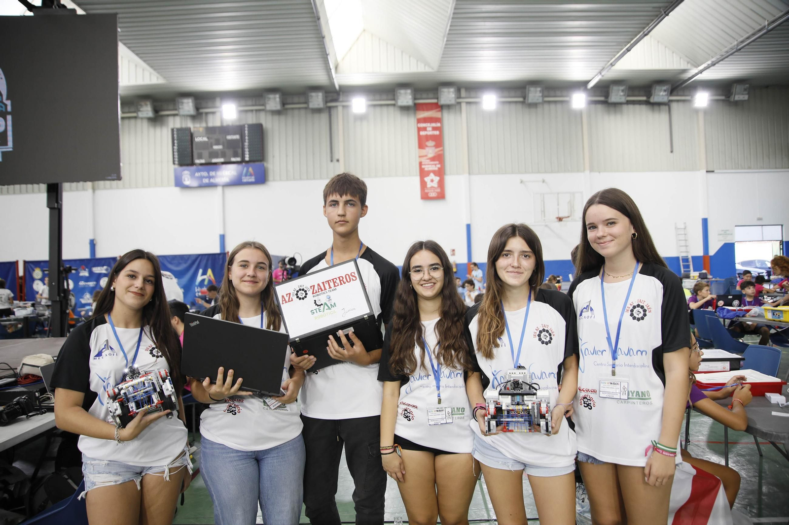 Las imágenes del World robot olympiad en Huércal de Almería