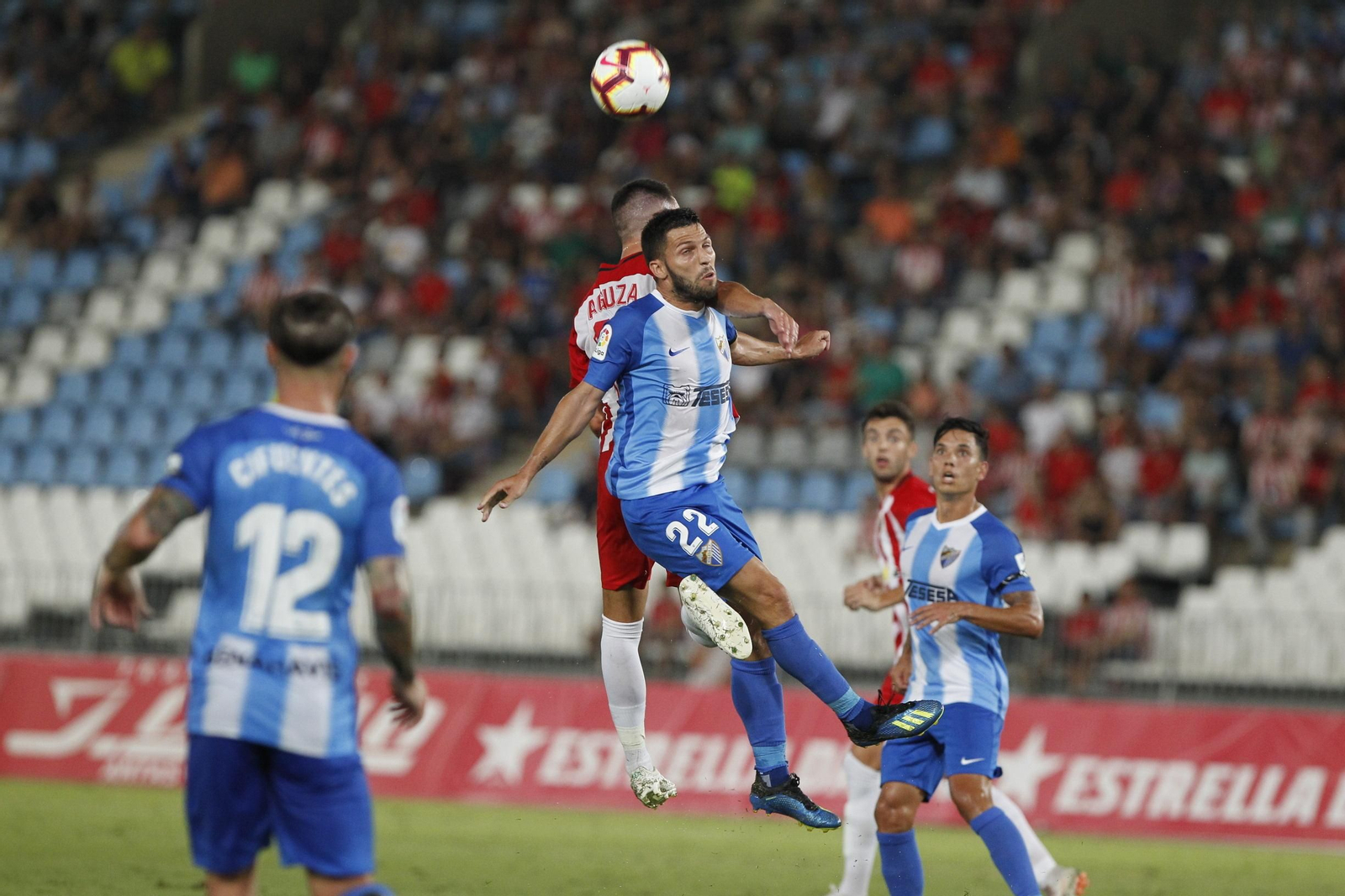 Las imágenes del Almería-Málaga