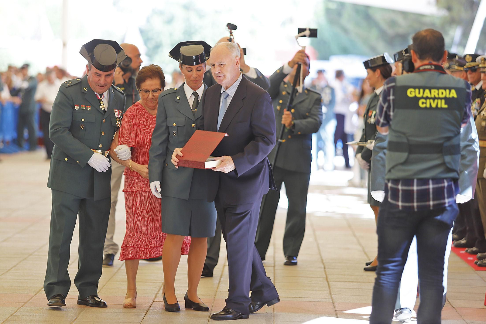 Imágenes de los actos de la Guardia Civil  en Huelva 12 de octubre, Día del Pilar