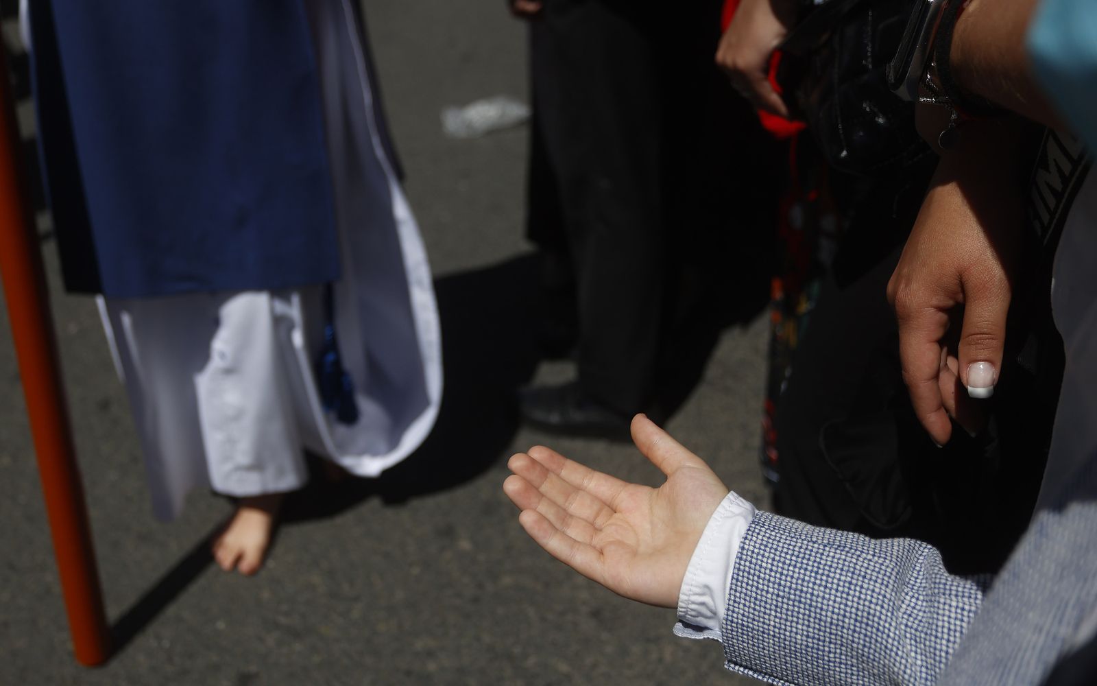 Imágenes de la salida de la hermandad de Los Negritos