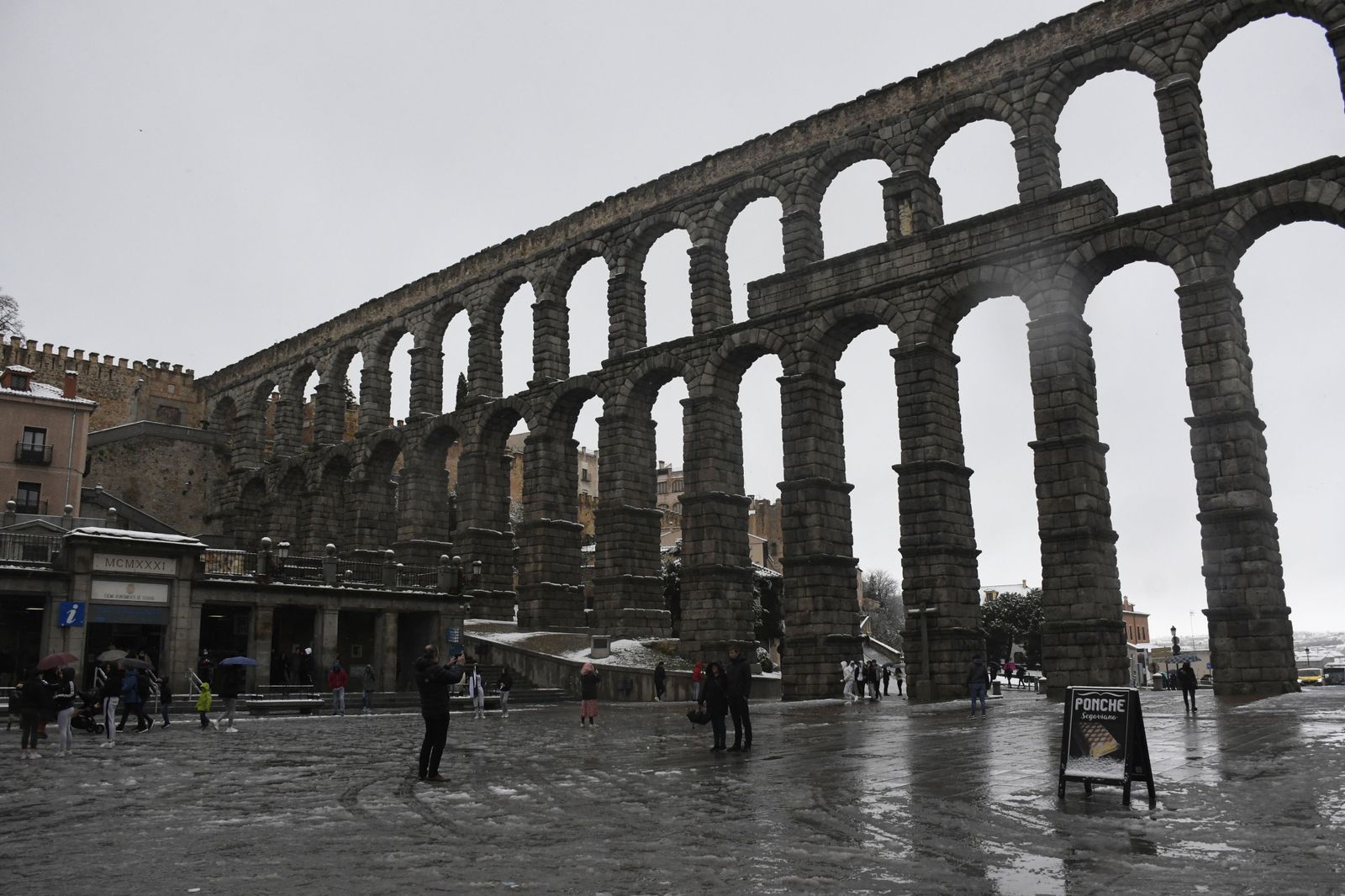Nevadas en Segovia