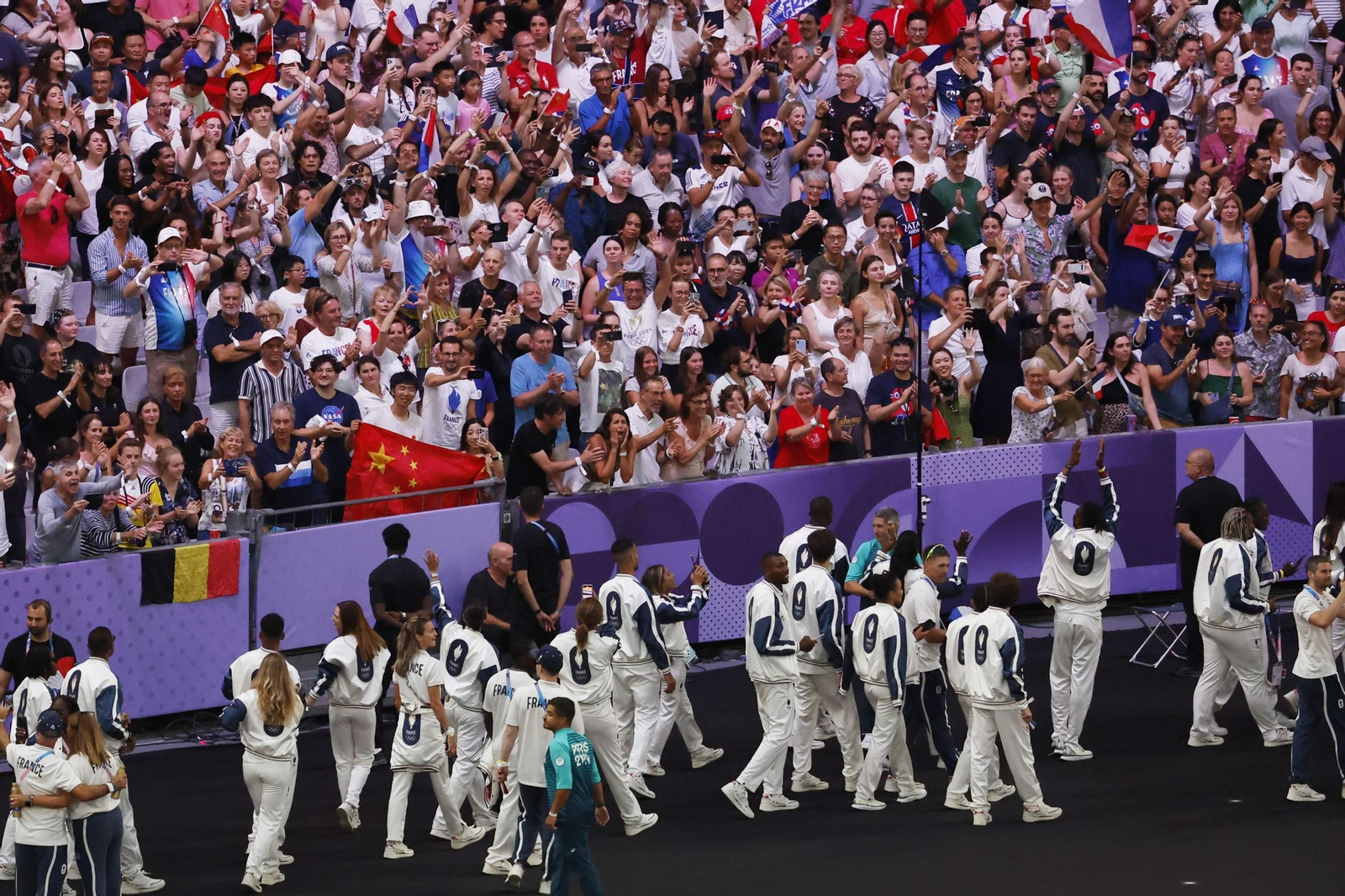 Las fotos de la ceremonia de clausura de los Juegos Olímpicos París 2024