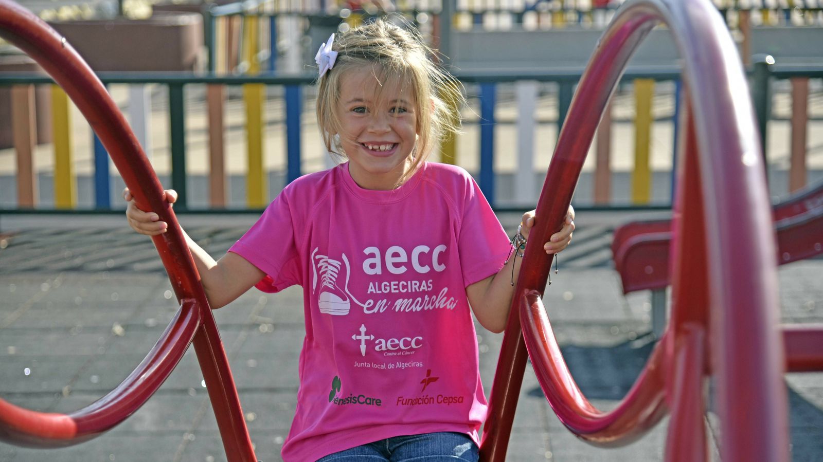 las mejores fotos de la Marcha contra el cáncer de mama en Algeciras