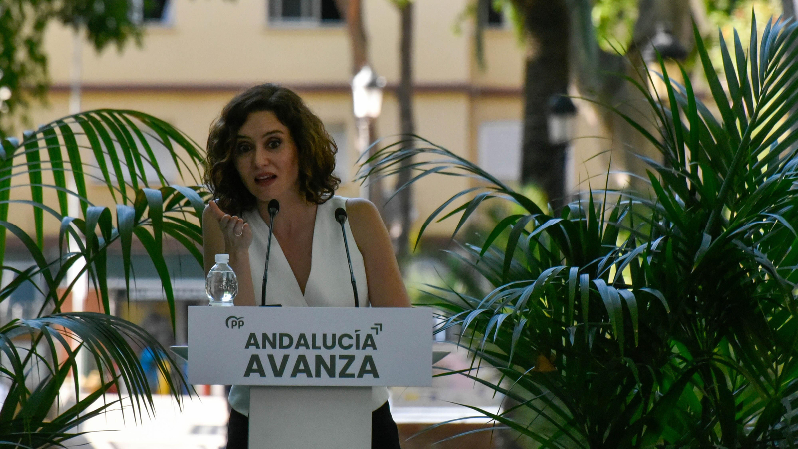 Fotos de Isabel Díaz Ayuso en Algeciras