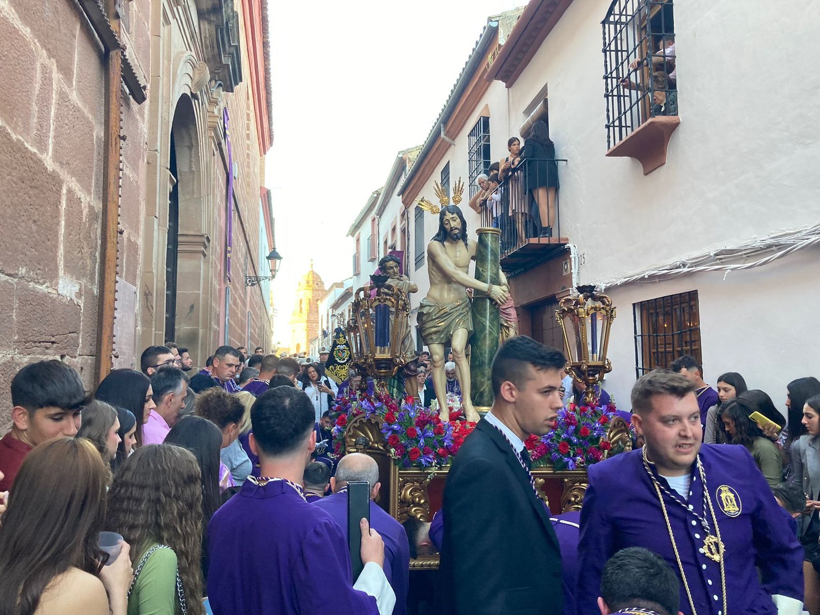 Martes Santo en Montoro: La Vera Cruz, el Imperio Romano y la Flagelación, en imágenes