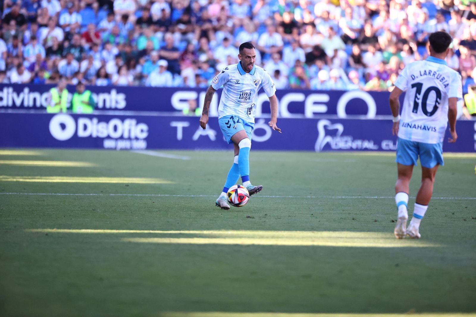 El Málaga CF - Antequera, en fotos