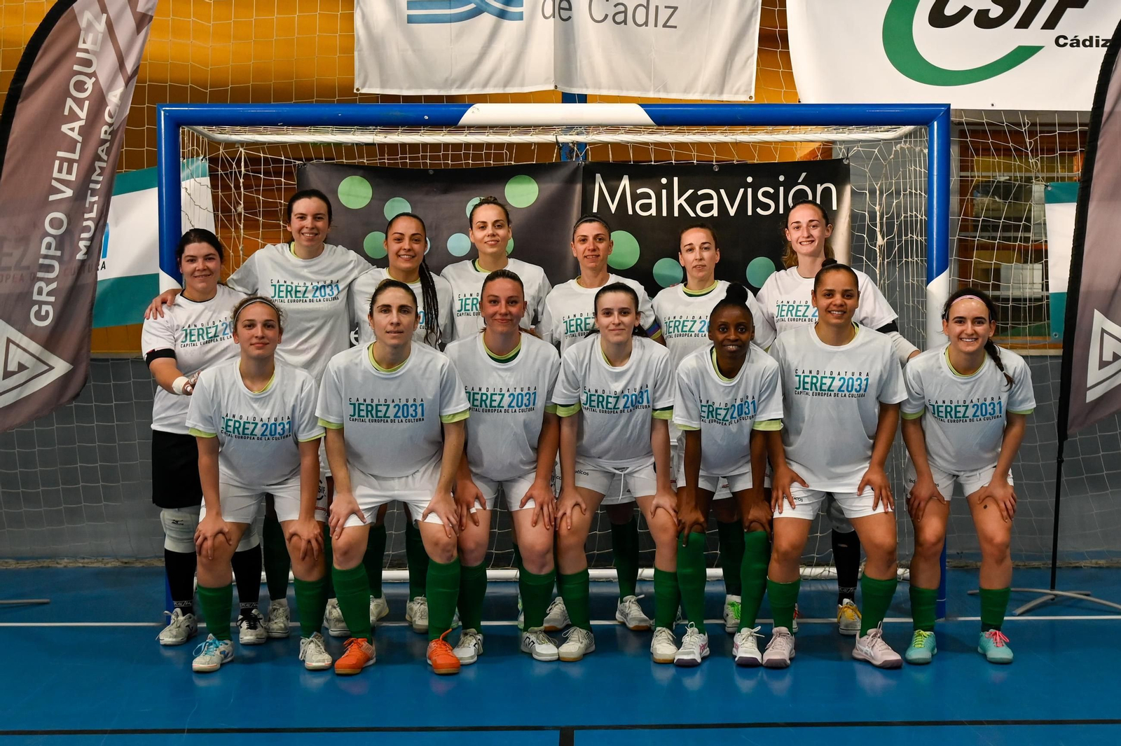 El equipo guadalcacileño también apoya la candidatura de Jerez a Capital Cultural Europea en 2031.