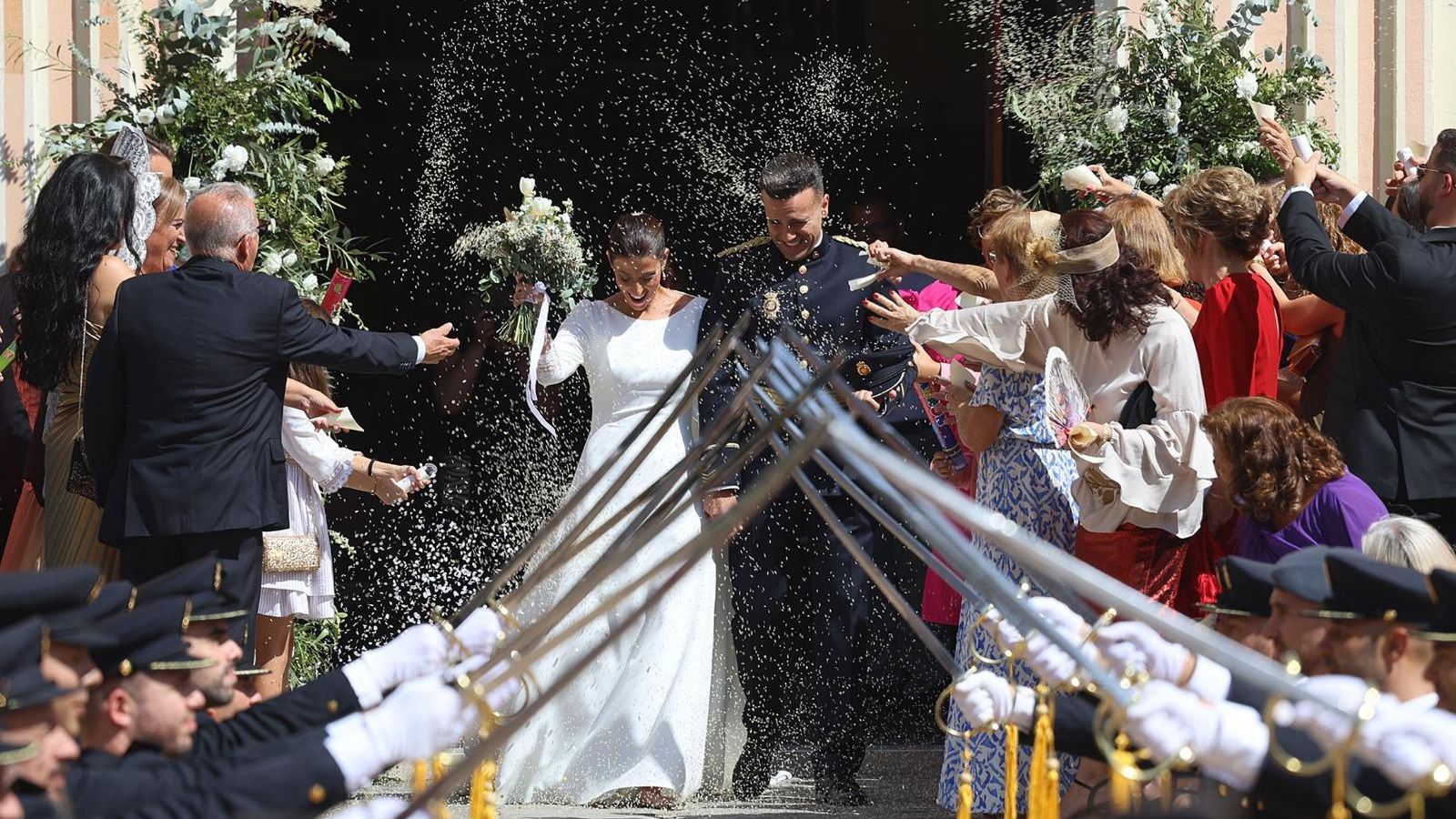 Carolina Marín asiste a una boda en La Merced este sábado en Huelva. Carolina Marín asiste a una boda en La Merced este sábado en Huelva.