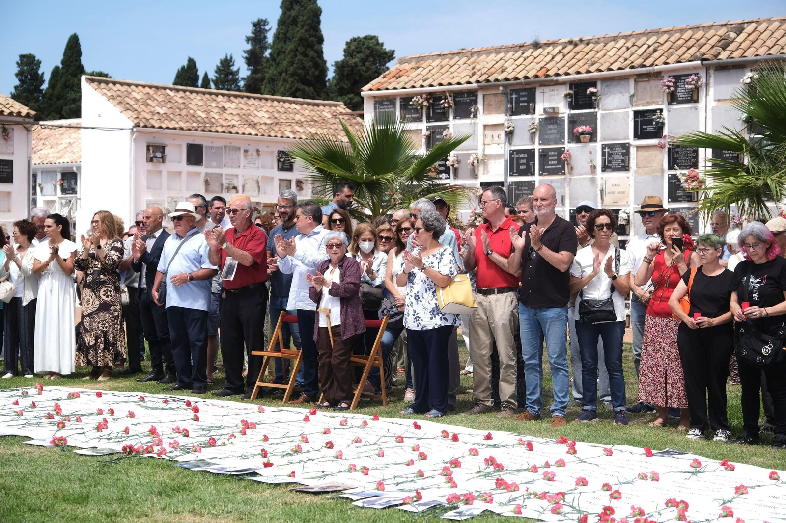El homenaje a las víctimas del franquismo en Córdoba, en imágenes