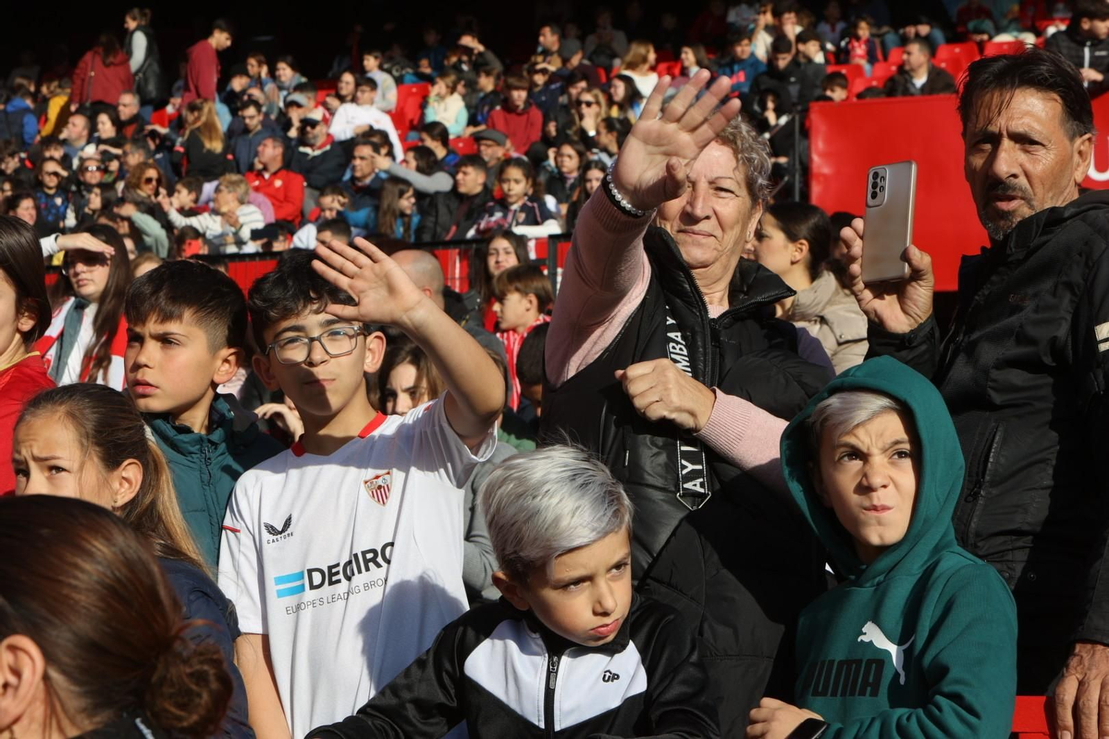 Búscate en el entrenamiento del Sevilla