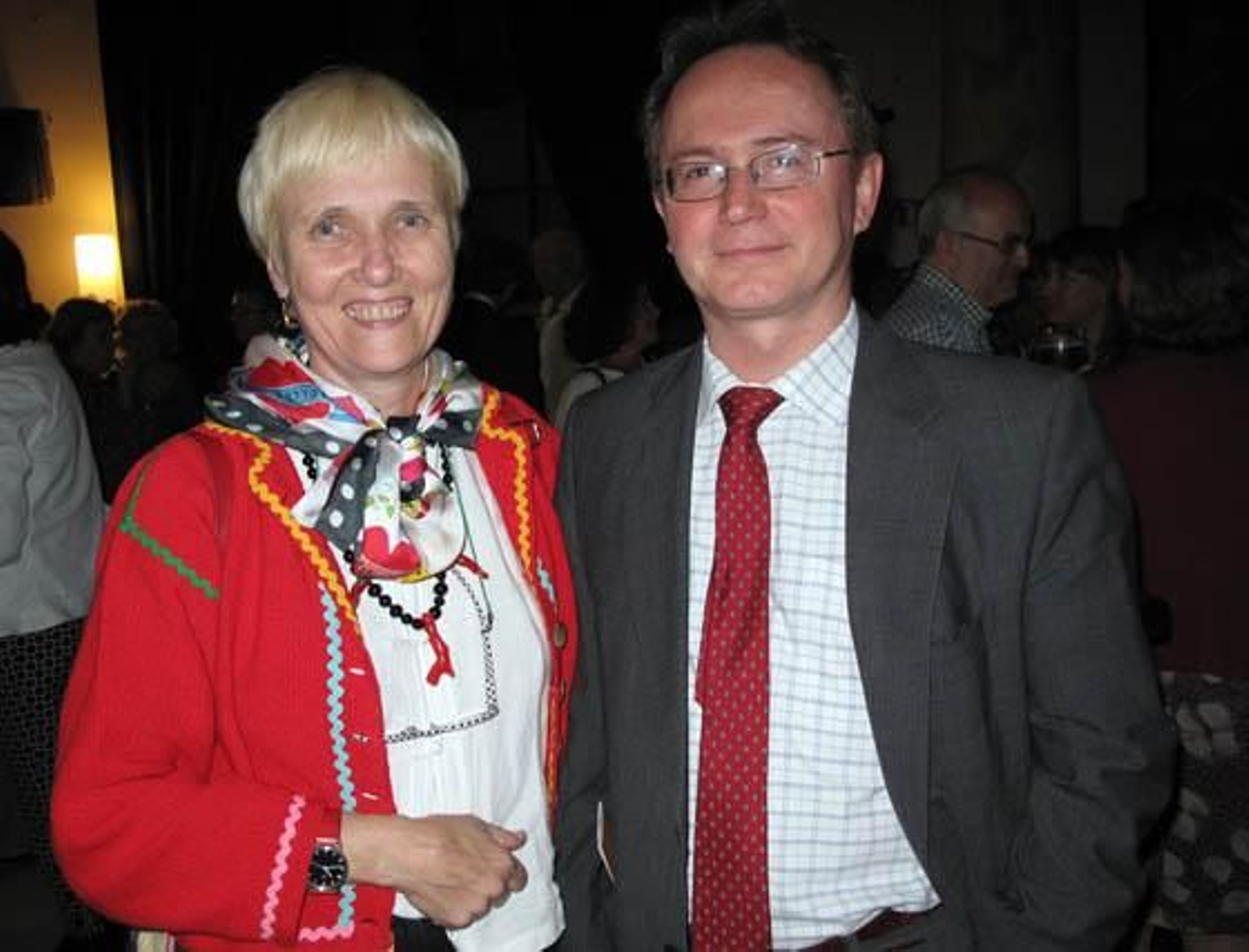 Patricia Siljeström y Juan Martínez, de la Casa de la Ciencia (CSIC).

Foto: Victoria Ramírez