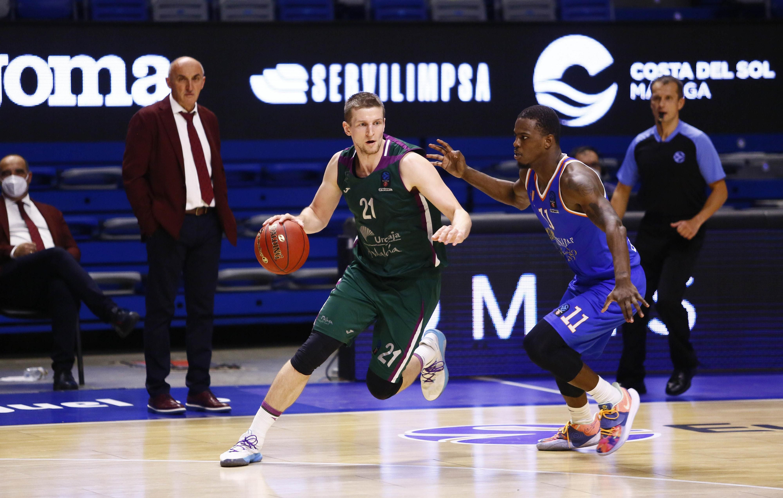 Los cinco años de Adam Waczynski en el Unicaja, en fotos
