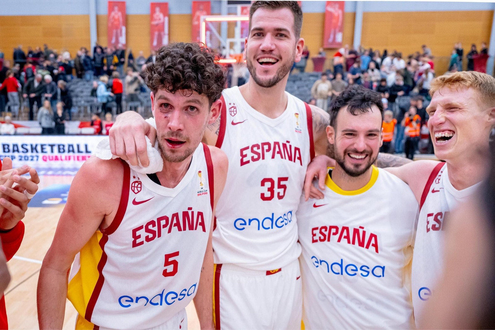 Las mejores fotos del Dinamarca-España de baloncesto