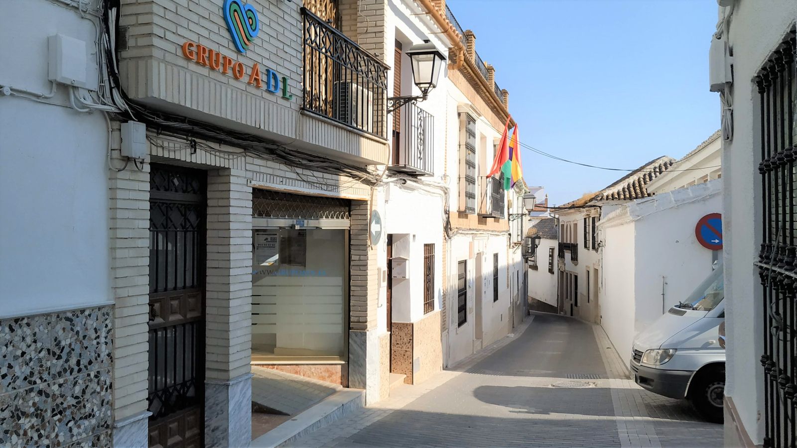 Sede de la empresa de ayuda a domicilio de Montemayor.