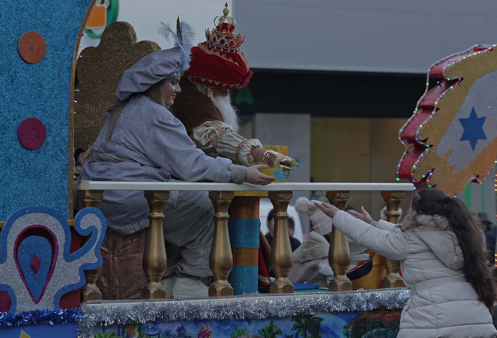 Fotos de la cabalgata de los Reyes Magos en Algeciras