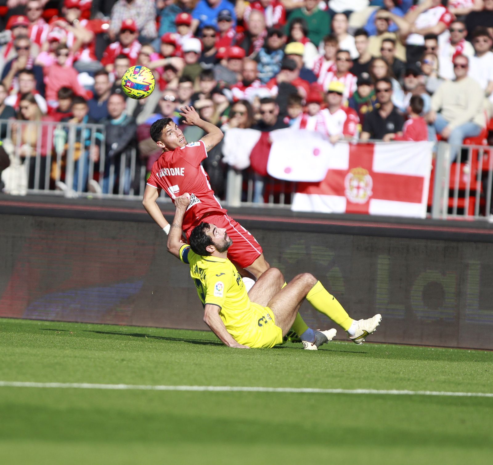Imágenes de la derrota de la U.D. Almería ante el Villarreal por 0 a 2