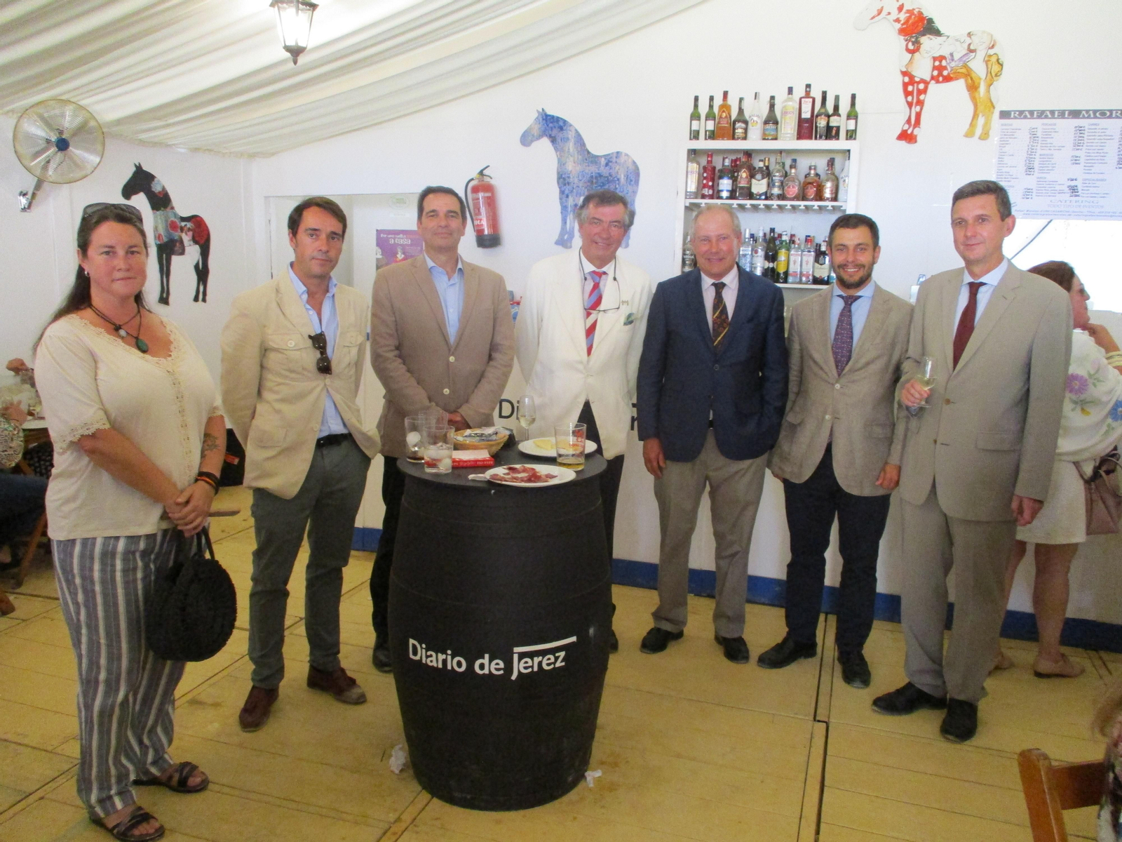 Carmen del Río, Luis Ramírez, Antonio de León, Pedro Gallardo, José Manuel Martín, José Manuel Martín, de Ifapa y Asaja, y Miguel Berraquero.