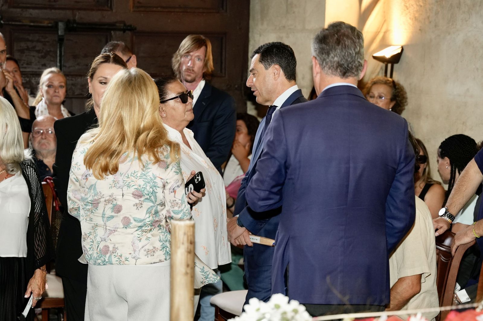 Famosos en la capilla ardiente de María Jiménez, todas las fotos