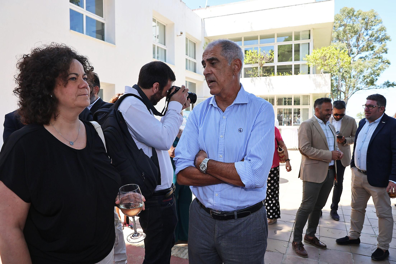 Imágenes de los invitados al acto de entrega del VI Premio Reconocimiento Andaluz a Carolina Marín