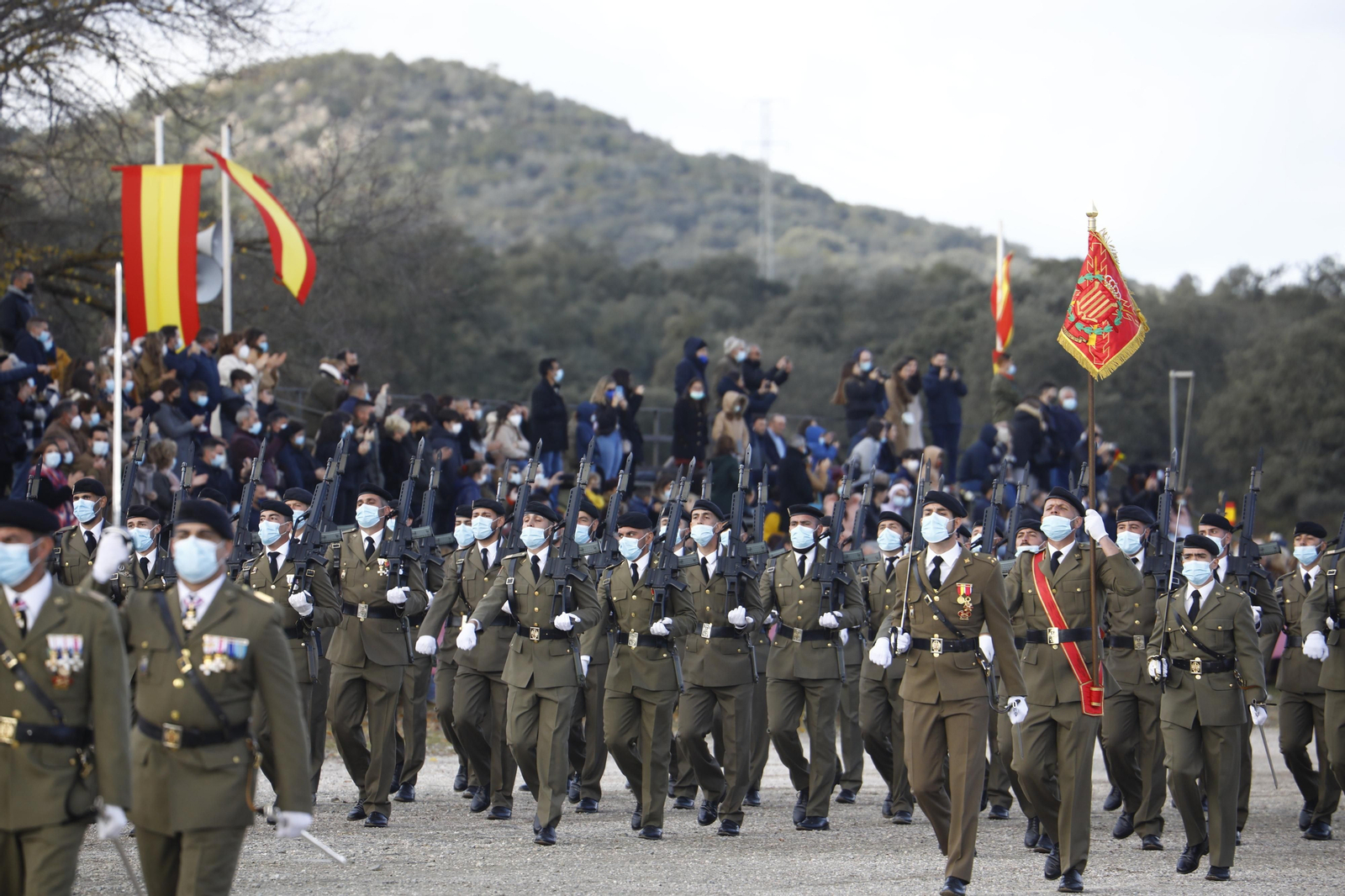 La Brigada X conmemora el día de la unidad y la festividad de la Inmaculada en Córdoba