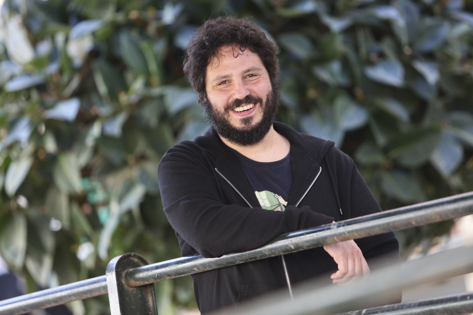 El Kanka, ayer, cerca de su vivienda en la capital de Málaga.