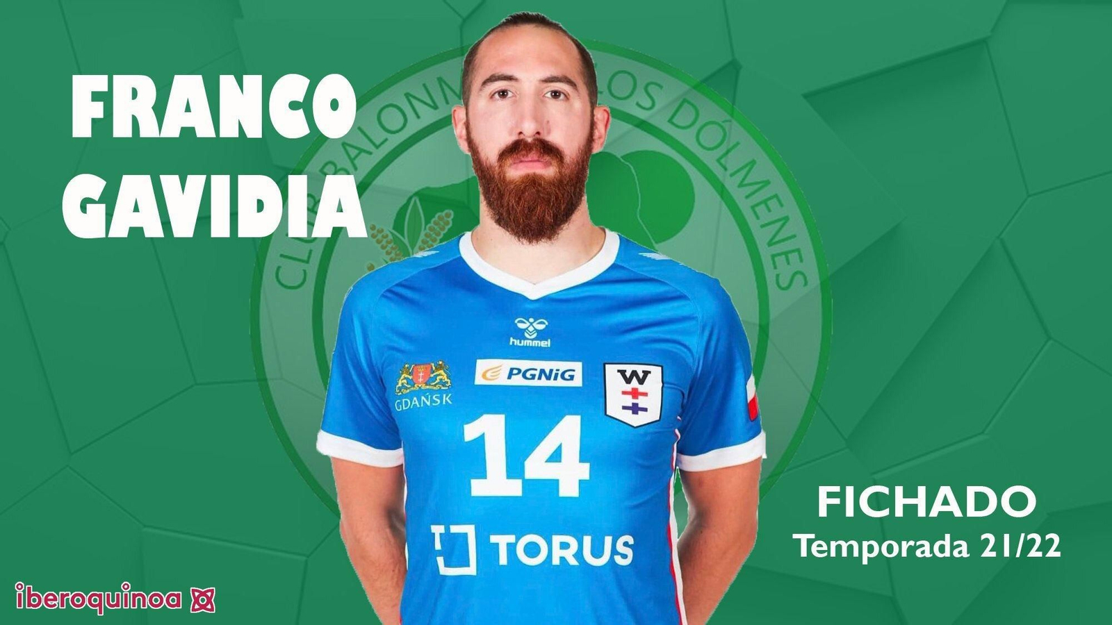 Franco Gavidia, primer fichaje del Iberoquinoa Antequera para la próxima temporada.