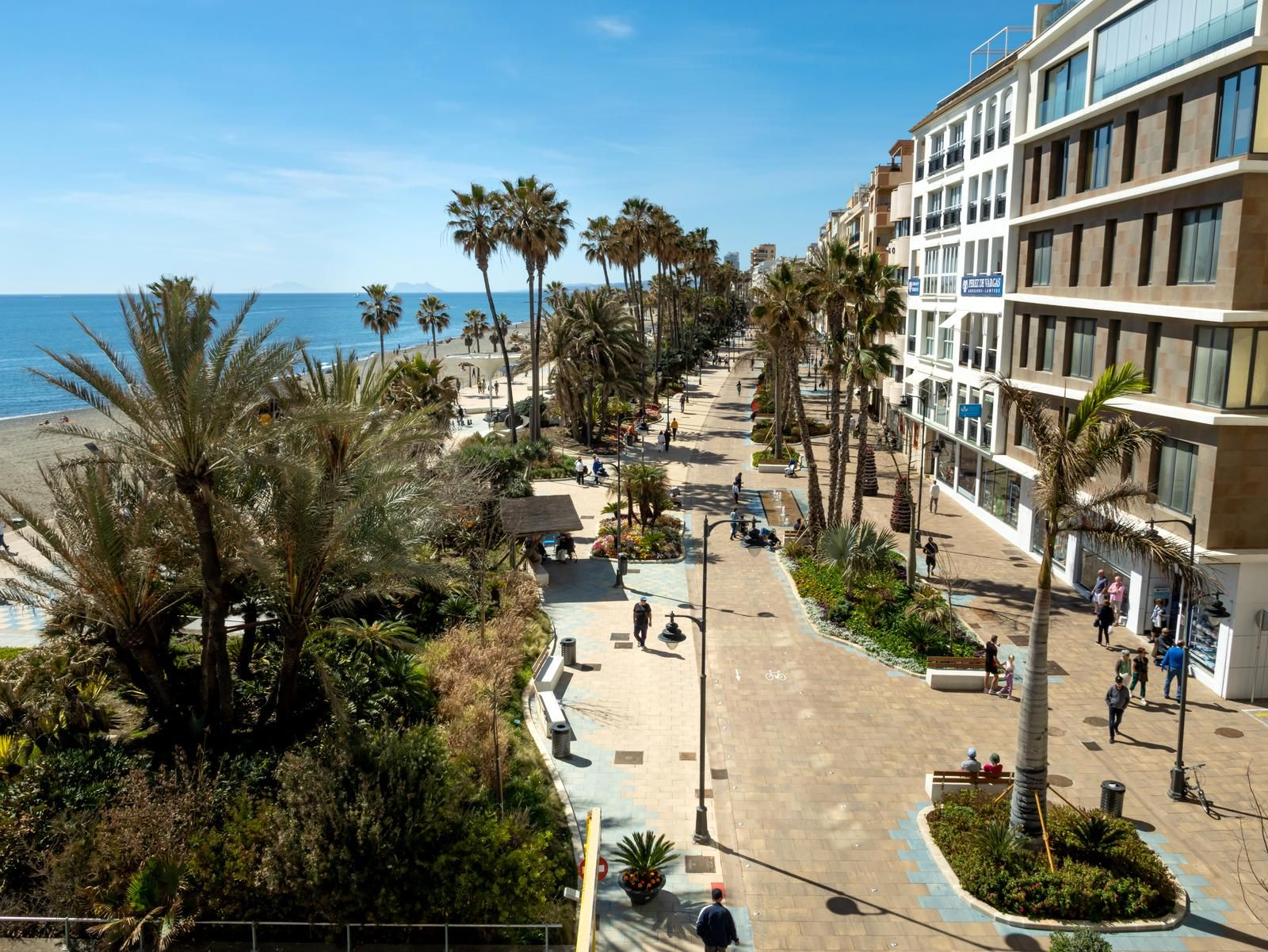 Vista de la avenida España.