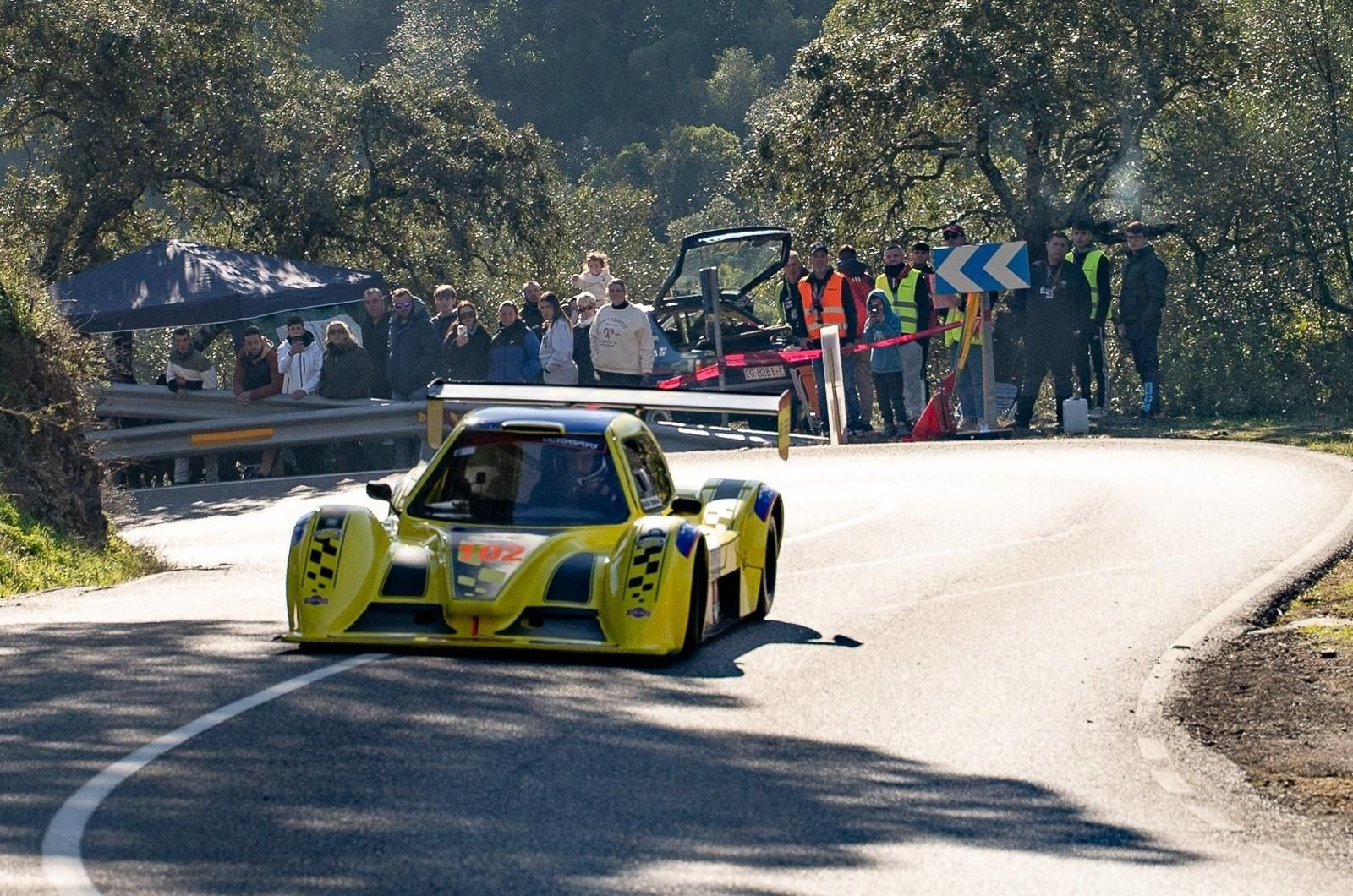 El espectacular arranque de la Subida a Trassierra, en imágenes