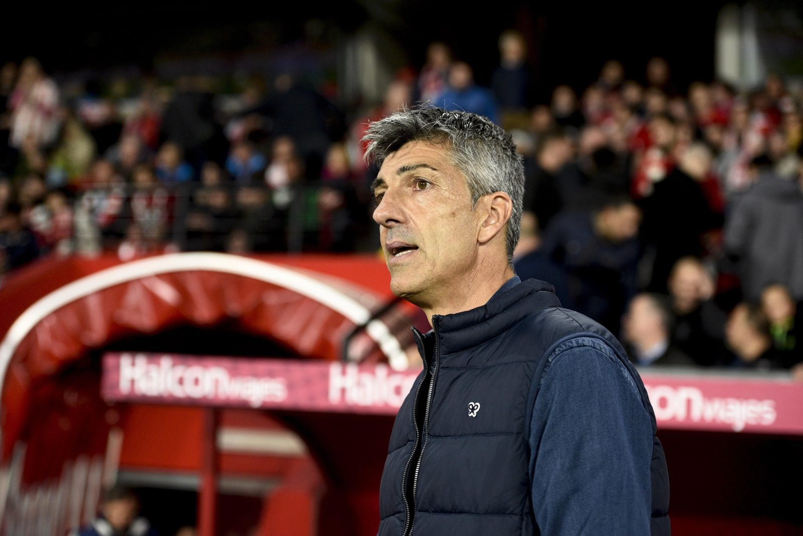 El técnico de la Real Sociedad considera que su equipo está en buena línea.