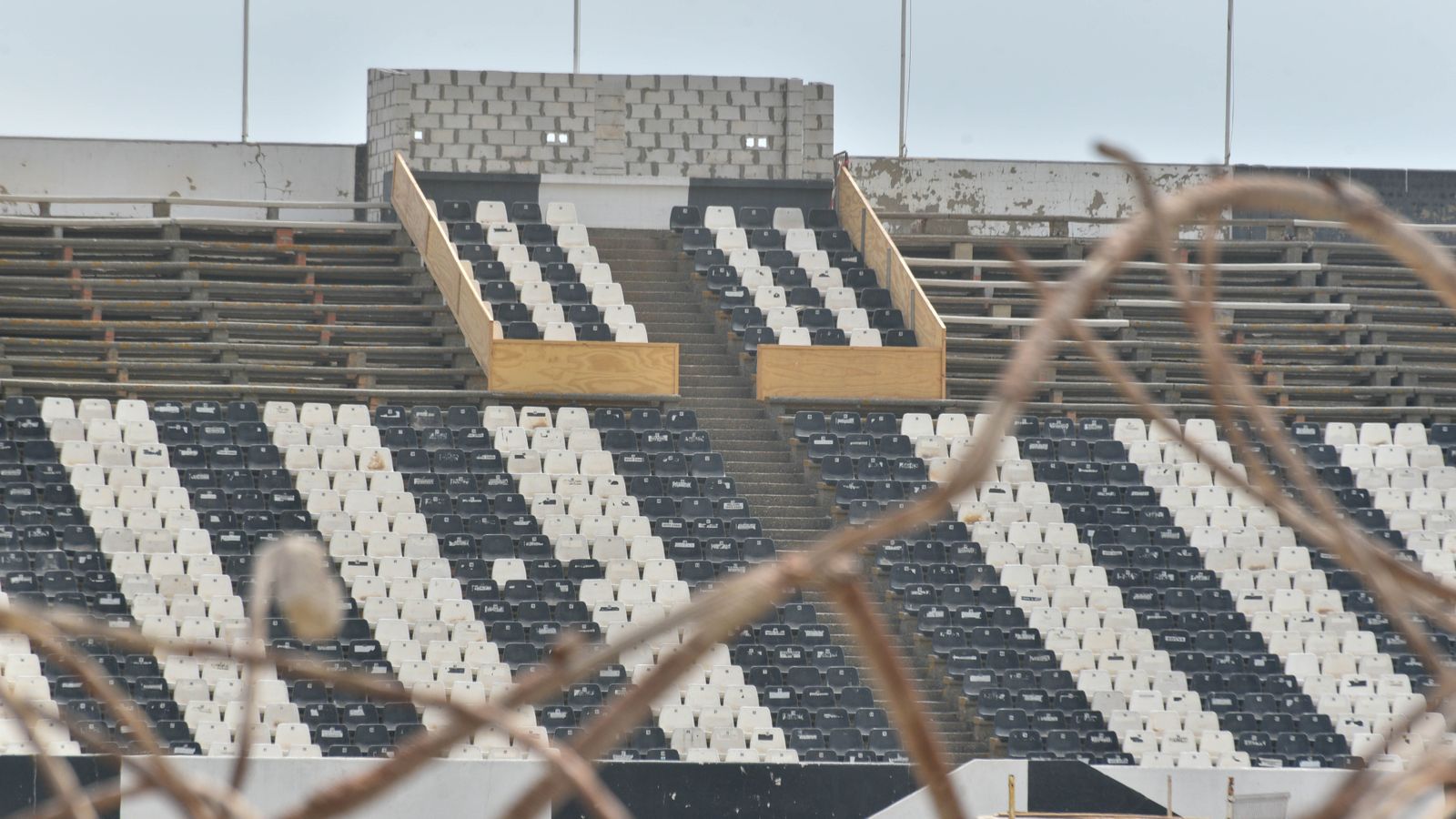 Las obras del Estadio Municipal de La Línea