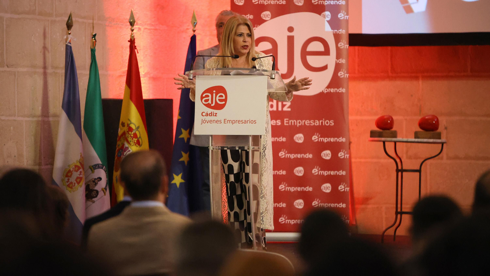 Entrega de premios de la Asociación de Jóvenes Empresarios en Jerez