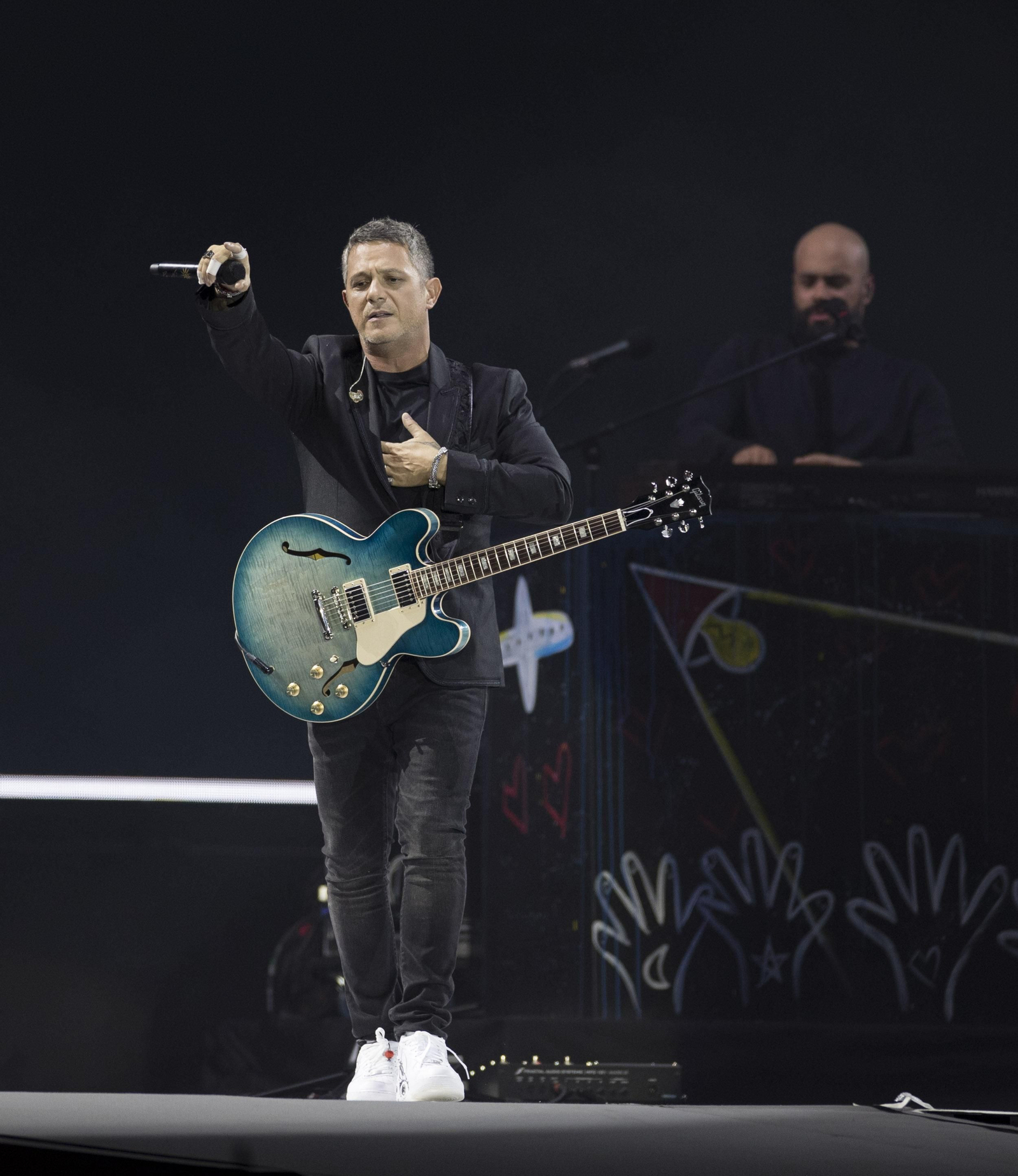 Las imágenes del concierto de Alejandro Sanz